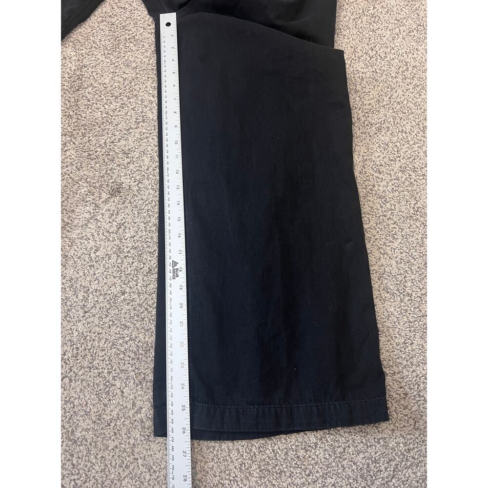 Old Navy Womens M Minimalist Staple Y2K Whimsigoth Smocked Wide Leg Jumpsuit - Picture 12 of 13